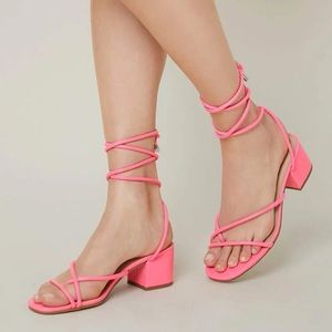 Sandals with straps